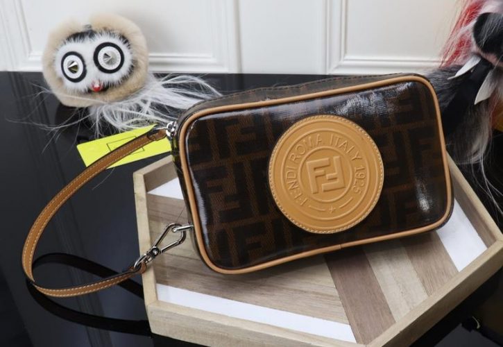 Fendi Women Clutch Bag Zip Around Redefines Elegance in Fashion Accessories