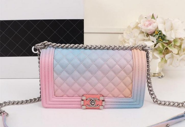 Chanel Rainbow Boy Handbag Shines Bright at European Fashion Events